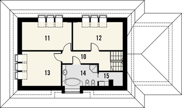 Poddasze projektu - Amaretto 2