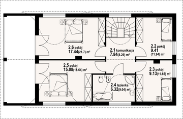 Poddasze projektu - Olszynka mazurska dw