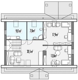 Poddasze projektu - Lilia A
