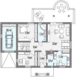 Parter projektu - Lilia B garaż