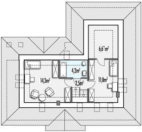 Poddasze projektu - Benita A