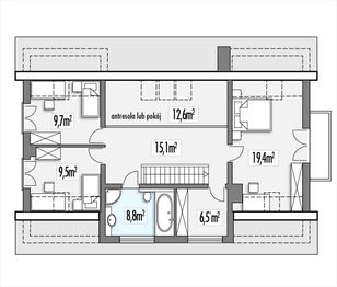 Poddasze projektu - Krzyś A