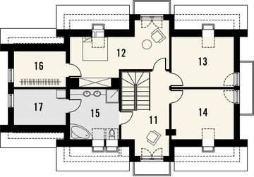 Poddasze projektu - Szmaragd 3