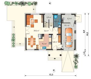 Parter projektu - Mały Dworek (1543)