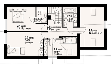 Poddasze projektu - Osiek 313