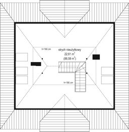 Poddasze projektu - Stylowy
