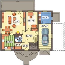 Parter projektu - Tymek paliwo stałe wersja A z pojedynczym gar.