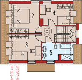 Poddasze projektu - Adriana IV