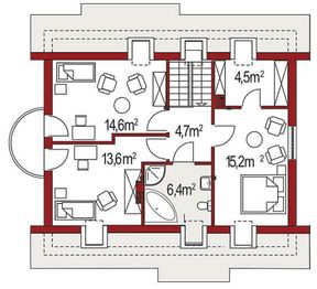 Poddasze projektu - Ewa A