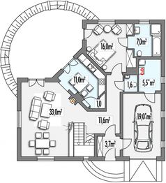 Parter projektu - Dagmara A garaż