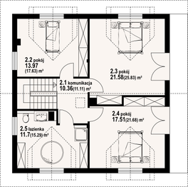 Poddasze projektu - Sosnowo dws