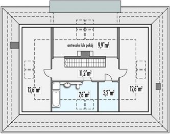 Poddasze projektu - Bartek A wiata