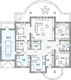 Parter projektu - Mila 3B garaż