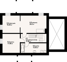 Piwnica projektu - Jaworowo 27