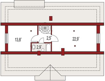 Poddasze projektu - Gienia C PS