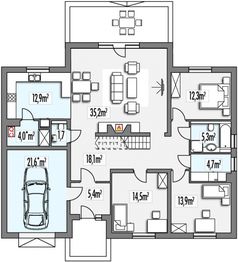 Parter projektu - Bartek 2B garaż