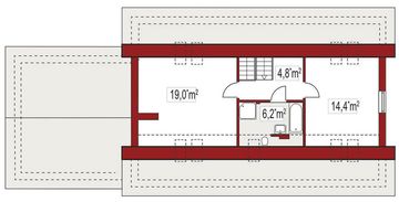 Poddasze projektu - Madzia 2C