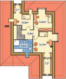 Poddasze projektu - Promyk paliwo stałe wersja A
