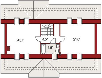 Poddasze projektu - Mania A PS
