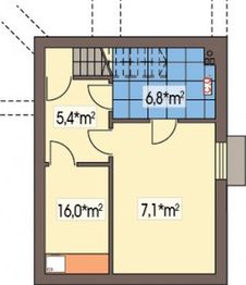 Piwnica projektu - Lawenda 2A P 2-garaże