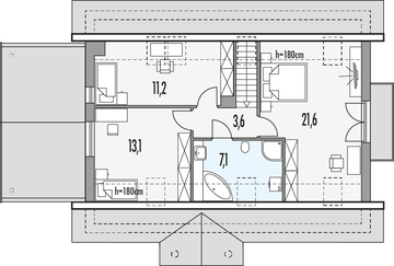 Poddasze projektu - Stanley B wiata