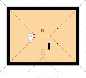 Poddasze projektu - Modestus I