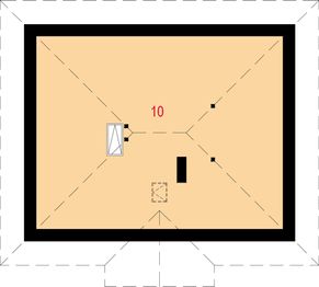 Poddasze projektu - Modestus II