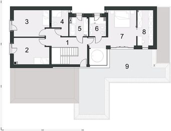 Piętro 1 projektu - Ambitny D1