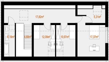 Poddasze projektu - Uniwersalny plus natura #3