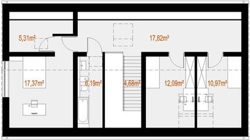 Poddasze projektu - Uniwersalny plus standard #2