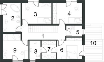 Piętro 1 projektu - Praktyczny D5