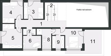 Piętro 1 projektu - Zorganizowany D14