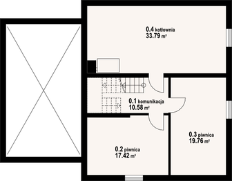 Piwnica projektu - Boboszów 32