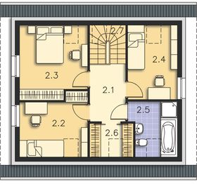 Poddasze projektu - Loreto II DCP304a