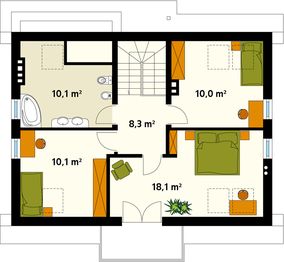 Poddasze projektu - Dudek 2 MC