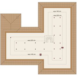 Poddasze projektu - Domena 110 B