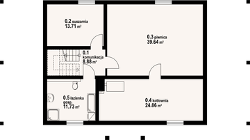 Piwnica projektu - Chmielniki małe 39 dw