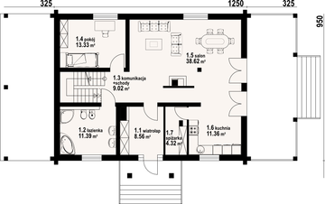 Parter projektu - Chmielniki małe 39 dw