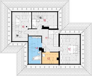 Poddasze projektu - Alaris I G2