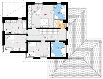 Piętro 1 projektu - Exiguus I G2