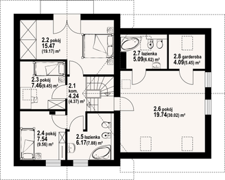 Poddasze projektu - Gronowo 5
