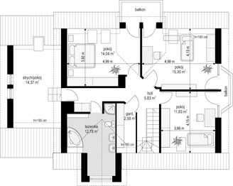 Poddasze projektu - Zgrabny 2
