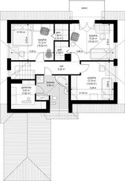 Poddasze projektu - Pogodny 4