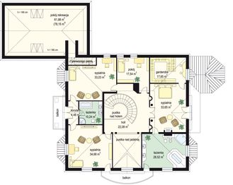 Piętro 1 projektu - Regent