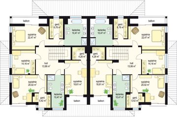 Piętro 1 projektu - Neptun