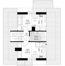 Poddasze projektu - Pchełka