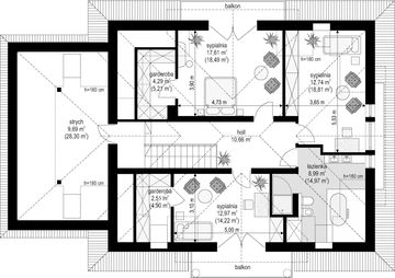 Poddasze projektu - Ofelia 2
