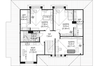 Poddasze projektu - Zacisze 2