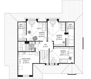 Poddasze projektu - Zacisze 3