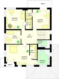 Piętro 1 projektu - Topaz